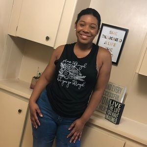 Grow Through What You Go Through Tank